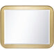 Topanga 50 X 40 inch Gold Wall Mirror